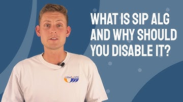 What is SIP ALG and Why Should You Disable it?