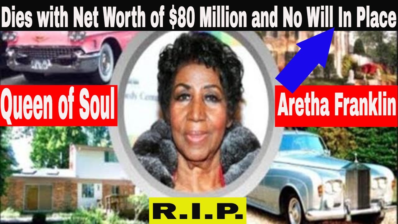 Aretha Franklin Queen Of Soul | Died with a Net Worth of $80 Million