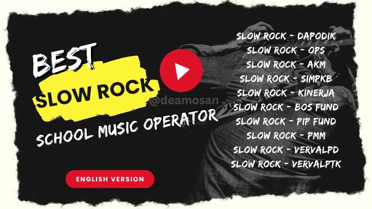 Best Album Slow Rock School Operator 2026
