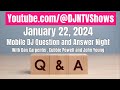 Mobile DJ Question and Answer Night with Dan Carpenter, Cubbie Powell and John Young #DJNTV 012024