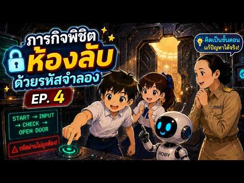 การเขียนอัลกอริทึมด้วยรหัสจำลอง (Pseudo Code)_EP.4