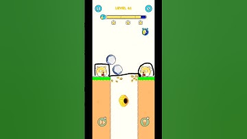Doge Rescue Draw To Save Level 61 Android & iOS Gameplay #viral #shorts #kinggamerankush