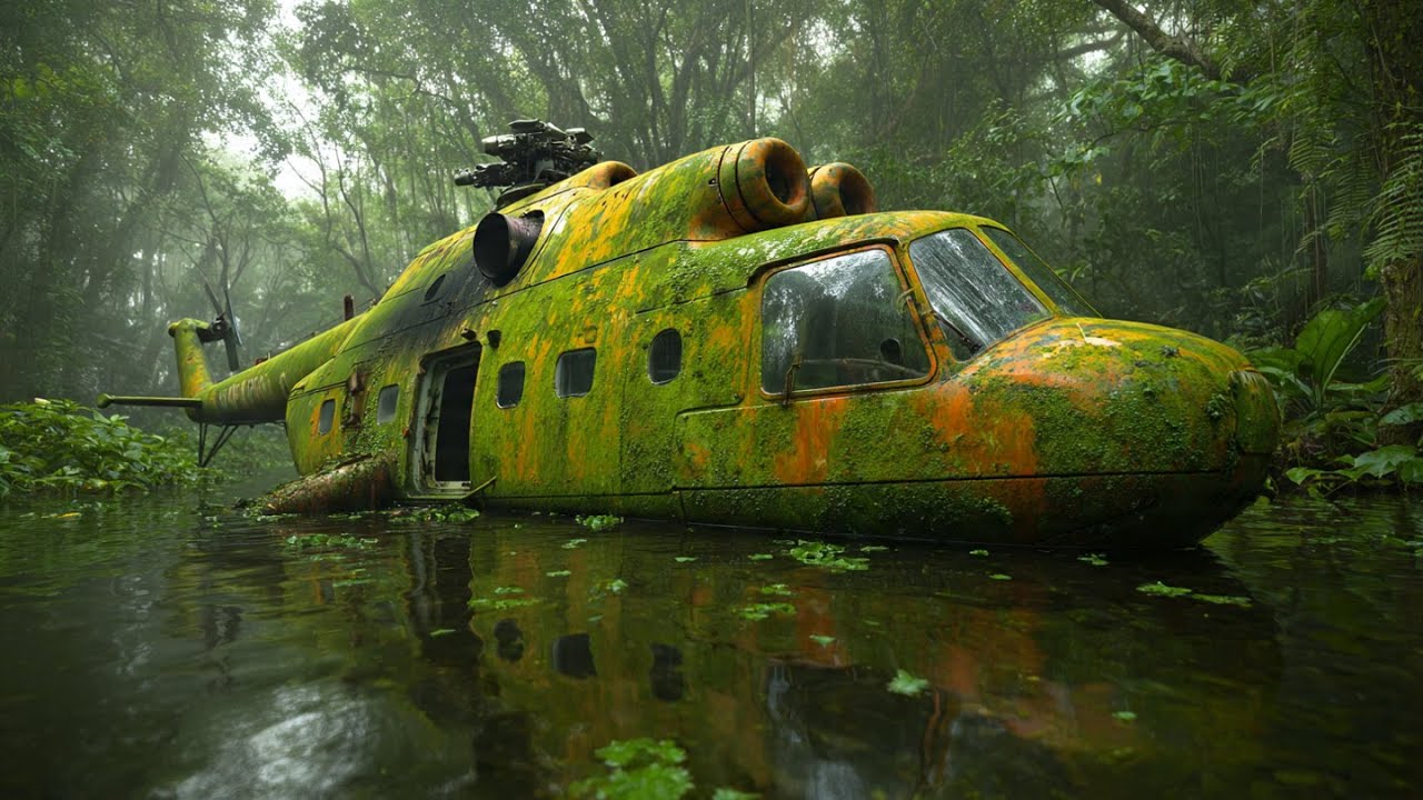 We Found a Mi-24 Helicopter in the Jungle. Watch Full Restoration from Rust to Flight!