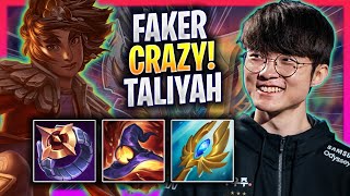 FAKER IS SO CRAZY WITH TALIYAH! - T1 Faker Plays Taliyah MID vs Bel'veth! | Season 2024