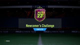 FIFA 22 Newcomers Challenge SBC 5 - Total Cost: 1,600 Coins