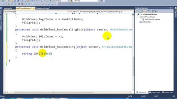 Grid View Edition in asp.net web form