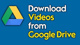 How to Download Video from Google Drive to Gallery || Google drive video download