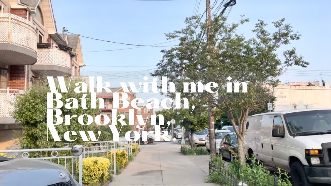 Walk with me in Bath Beach, Brooklyn, New York.