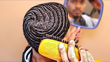 How To Enchance Your 360 Wave Crown /Proper Swirl Technques