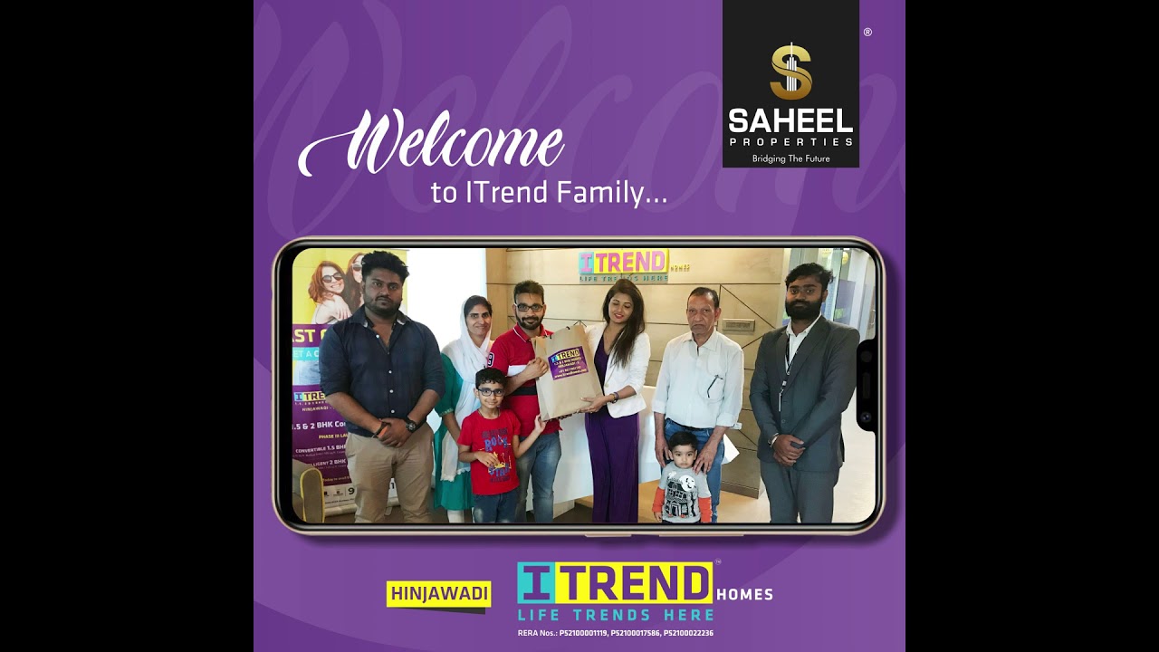 Welcome to ITrend Family | 1 & 2 BHK in Hinjawadi, Pune
