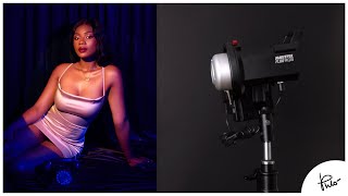 YOU DO NOT NEED COLOUR GELS!  AMBITFUL FL80 and A1 RGB LED Lights for Studio Photography screenshot 2