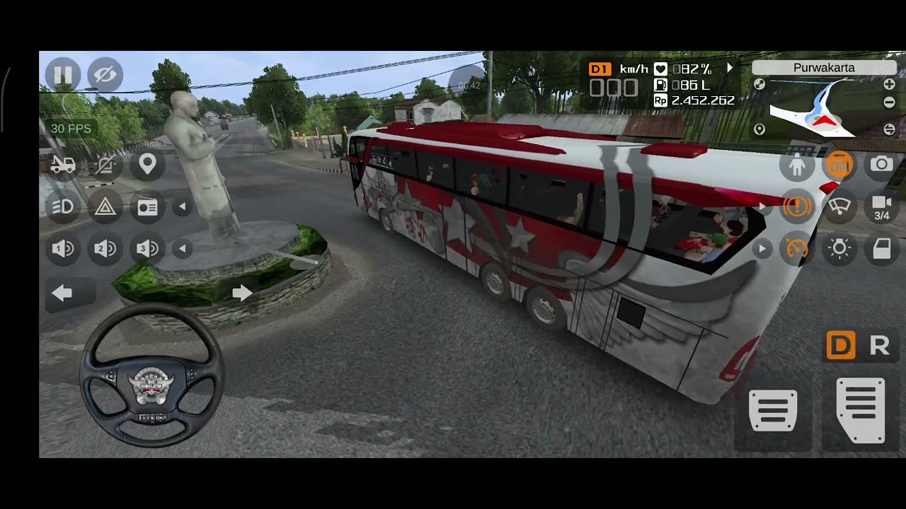 Part 2 in bus simulator indonesia