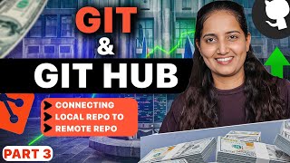 Git & GitHub Tutorial - Part #3 |  Connecting Local Repo to Remote Repo
