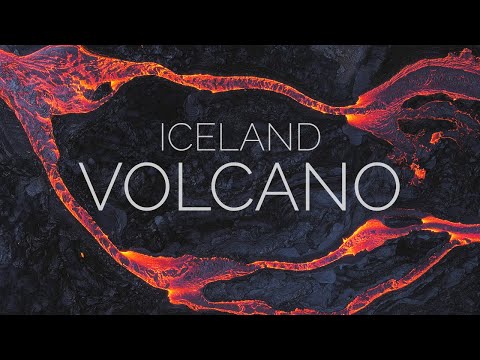 Iceland Volcano Eruption 21:9 4K Cinematic - In the Heart of the Volcano