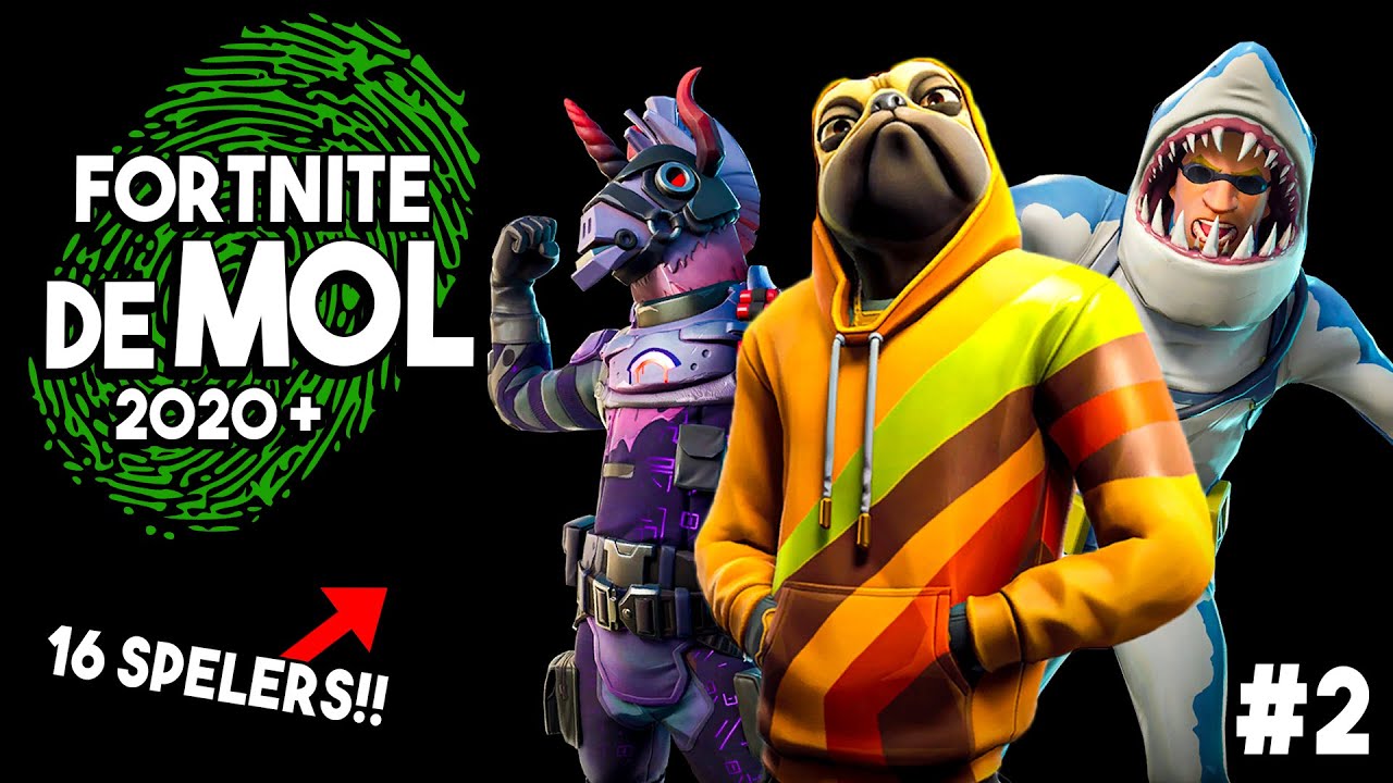 WIE IS DE MOL in FORTNITE met 16 SPELERS! (2020+) #2