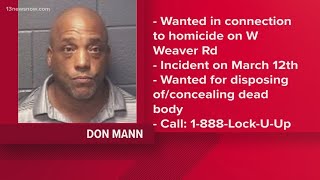 Hampton police search for man charged with concealing dead body, tampering evidence