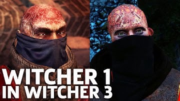 Witcher 1 Prologue Re-Created In The Witcher 3 Gameplay