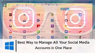 How to Manage All Your Social Media Accounts in One Place | Windows 10 screenshot 5