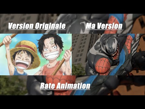 Projet One Marvel Vs Original - Rate Animation