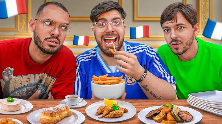 PROBANDO COMIDA FRANCESA CON LA COBRA