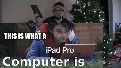 iPad Pro — What’s a computer — Apple. THIS IS A COMPUTER
