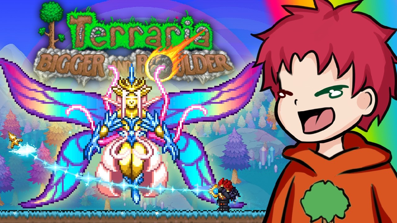 EMPRESS W DZIEŃ jest SŁABA 🧚‍♀️ TERRARIA 1.4.5: BIGGER AND BOULDER #18