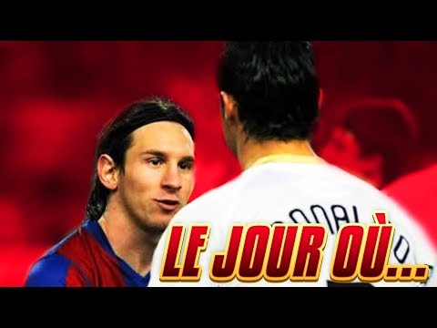 LE JOUR OÙ MESSI & RONALDO SE SONT RENCONTRÉS POUR LA 1ÈRE FOIS !