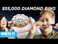 $1,065 Engagement Ring Vs. $55,000 Engagement Ring