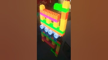 Satisfying DIY bus ASMR building blocks/block game/ Lego block #asmr#asmrsounds #buildingblocks