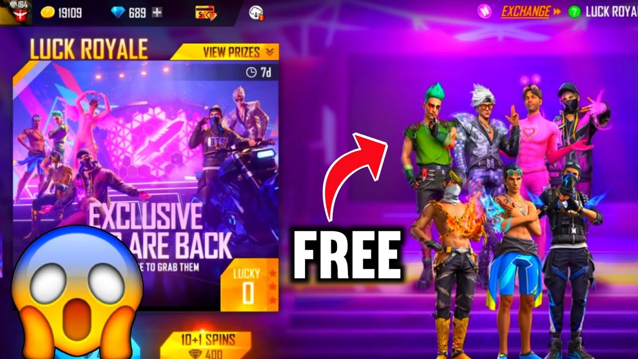 BTS Bundle Is Back With Exclusive Emote 🤑 | New Luck Royal Bts Rare Items In Free Spin 😲