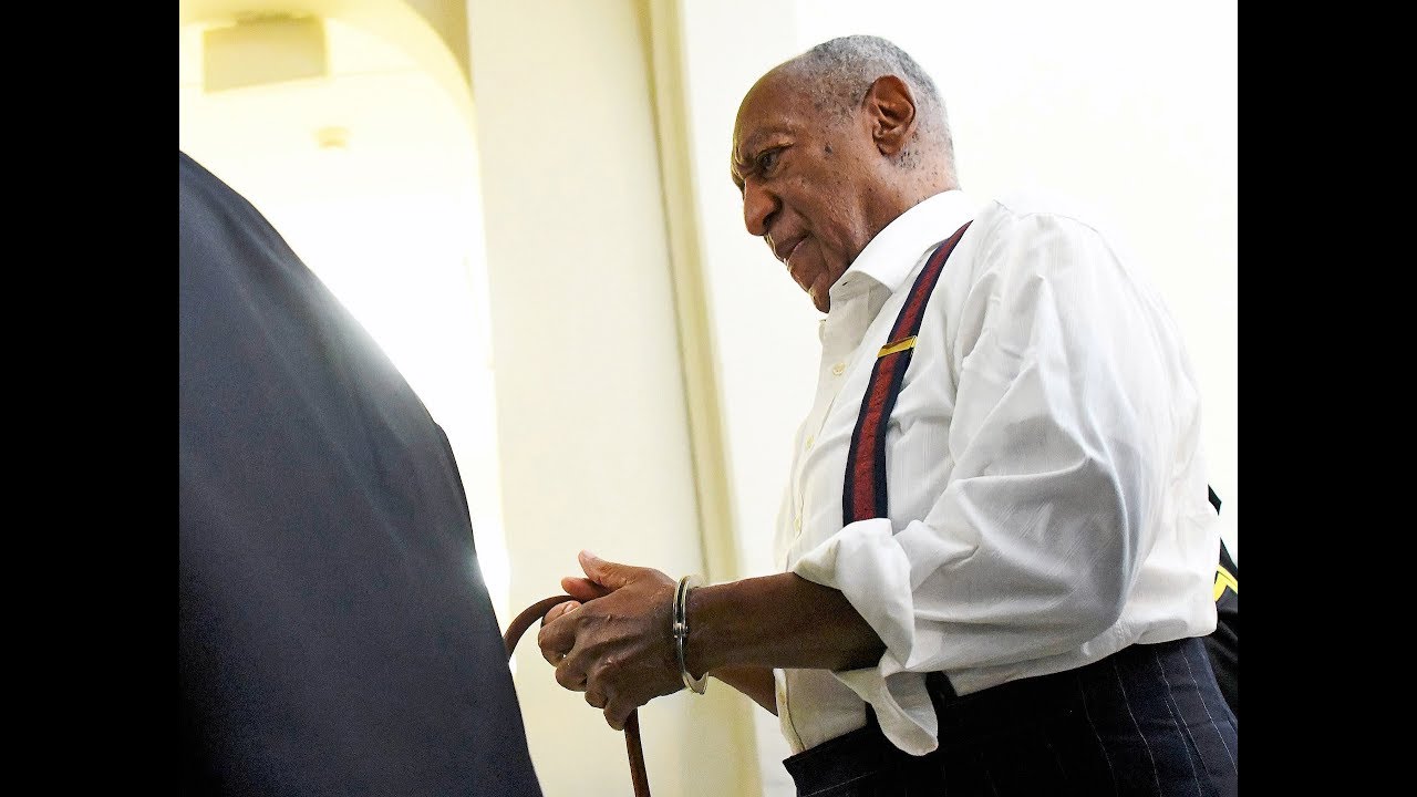 Bill Cosby cuffed and sent to prison newspaper mockup