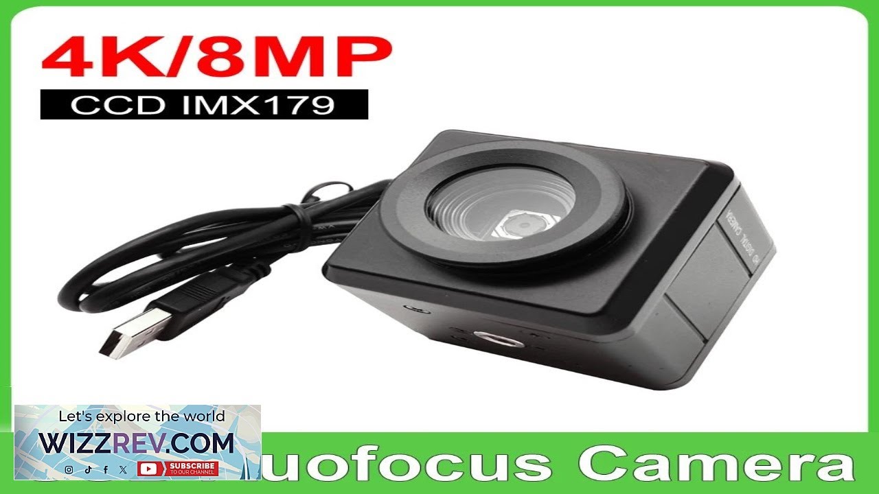 Industrial 4K Webcam PC Laptops 8MP Autofocus USB Mini Camera IMX179 Sensor