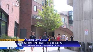 Over 1,900 students move into Chico State for fall semester