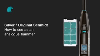How to use as an analogue hammer | Silver / Original Schmidt