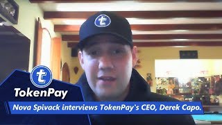 promise spectrum Get up Nova Spivack interviews TokenPay's CEO, Derek Capo. - YouTube