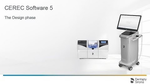 CEREC Software 5 The Design phase (en)