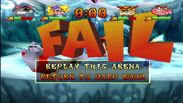 Crash Bash: Road to 200%! Part 25 - MANIC PANIC Gem & Crystal!