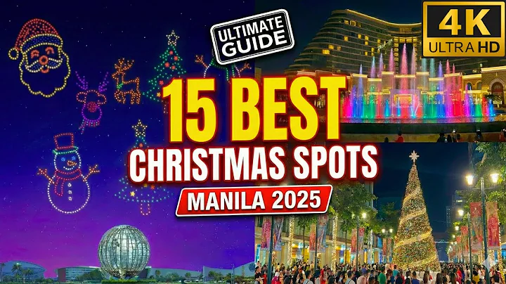 15 BEST Christmas Spots in Metro Manila 2025 - from BGC to MOA | Philippines [4K]