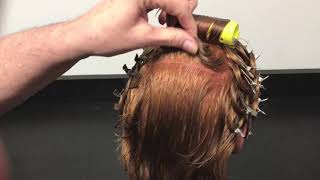 LA State Board Pin Curl Construction