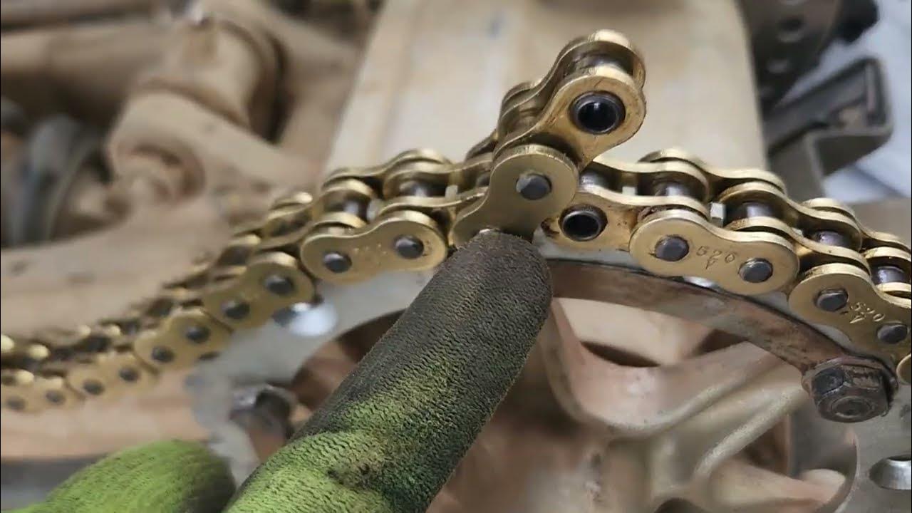 Raptor 660 Chain & Sprocket Install YouTube