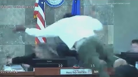 Man who attacked Nevada judge in viral video sentenced to 26 years in prison