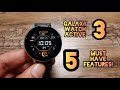 Samsung Galaxy Watch Active 3: 5 Features to Look For!!!