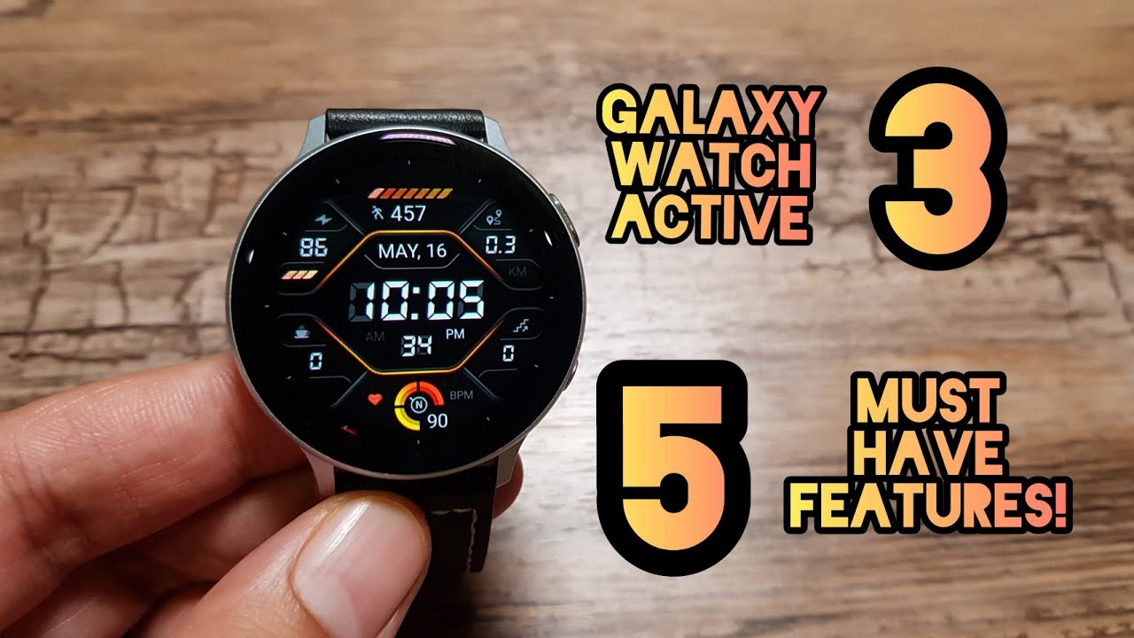 samsung galaxy watch active review youtube