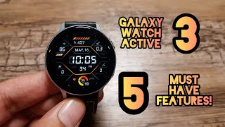 Samsung Galaxy Watch Active 3: 5 Features to Look For!!! - YouTube