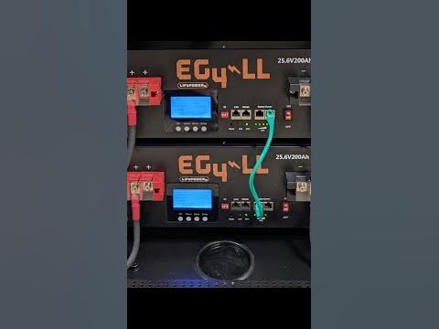 My New Setup! EG4-LL 24v-400ah 10.24kWh Emergency Home Backup - YouTube