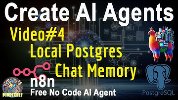 Video#4  #n8n #AI #Agent Local #Postgres #Chat #Memory Setup| #nocodeai #nocode #aiagents #ai