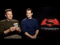 Ben Affleck & Henry Cavill smell Batman v Superman aftershave for the first time