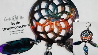 Create With Me| Resin Dreamcatchers: using Angel Wings Dreamcatcher Mold