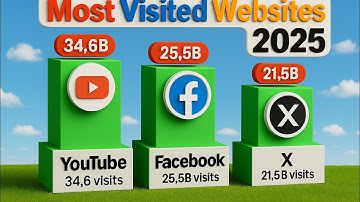 "Top 20 Most Visited Websites in 2024 (SHOCKING Traffic Stats!) 🌐 | Digital Marketing Insights"