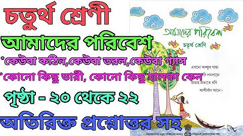 Class 4/amader poribash/page:20 to 22/আমাদের পরিবেশ/চতুর্থ শ্রেণী,পৃষ্ঠা ২০ থেকে ২২